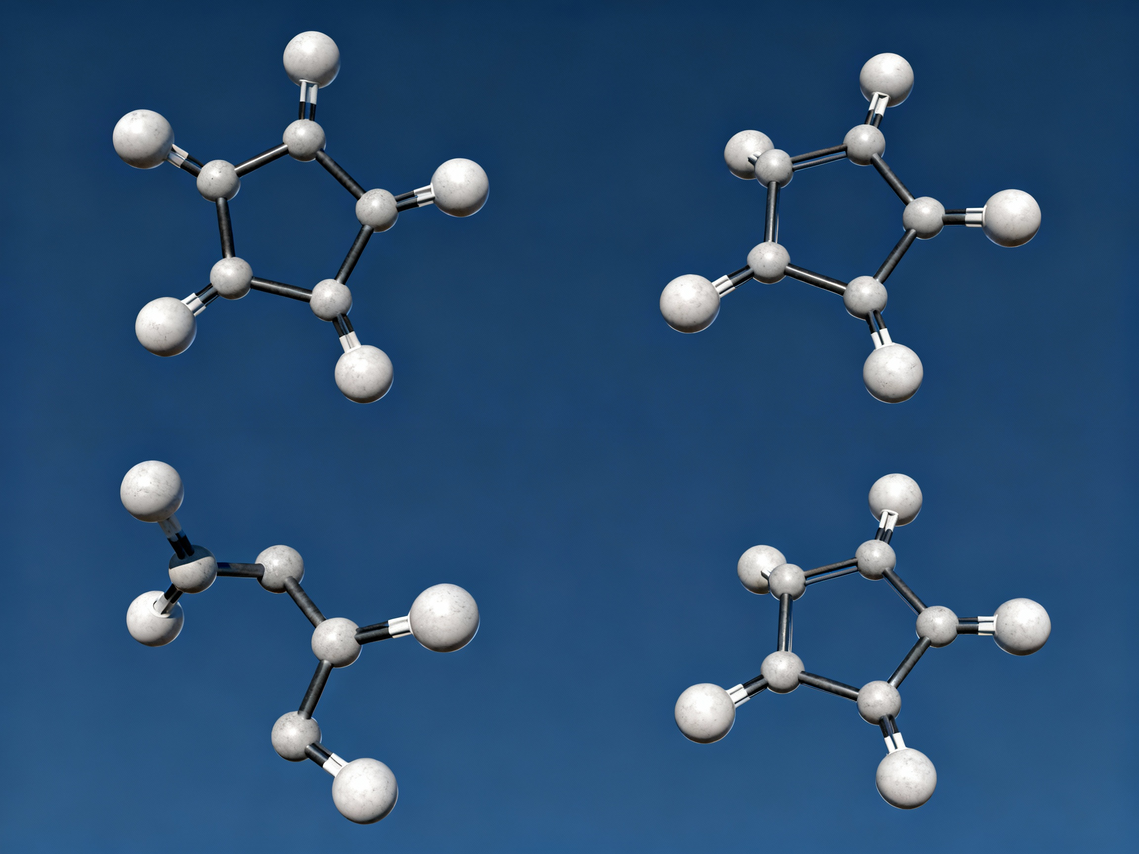 Chemical structure diagrams of terpineol isomers: alpha-terpineol, beta-terpineol, gamma-terpineol, and 4-terpineol.