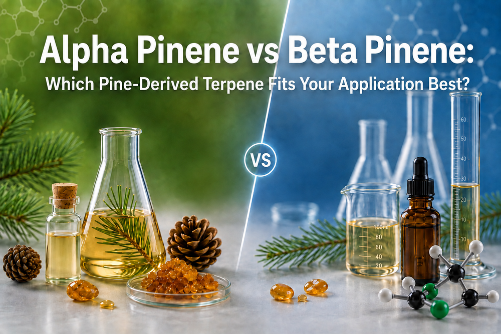alpha pinene vs beta pinene